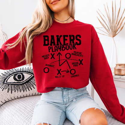 Bakers Playbook [Black Design] - Sweatshirt