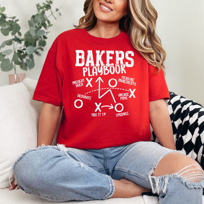 Bakers Playbook [White Design] - T-Shirt