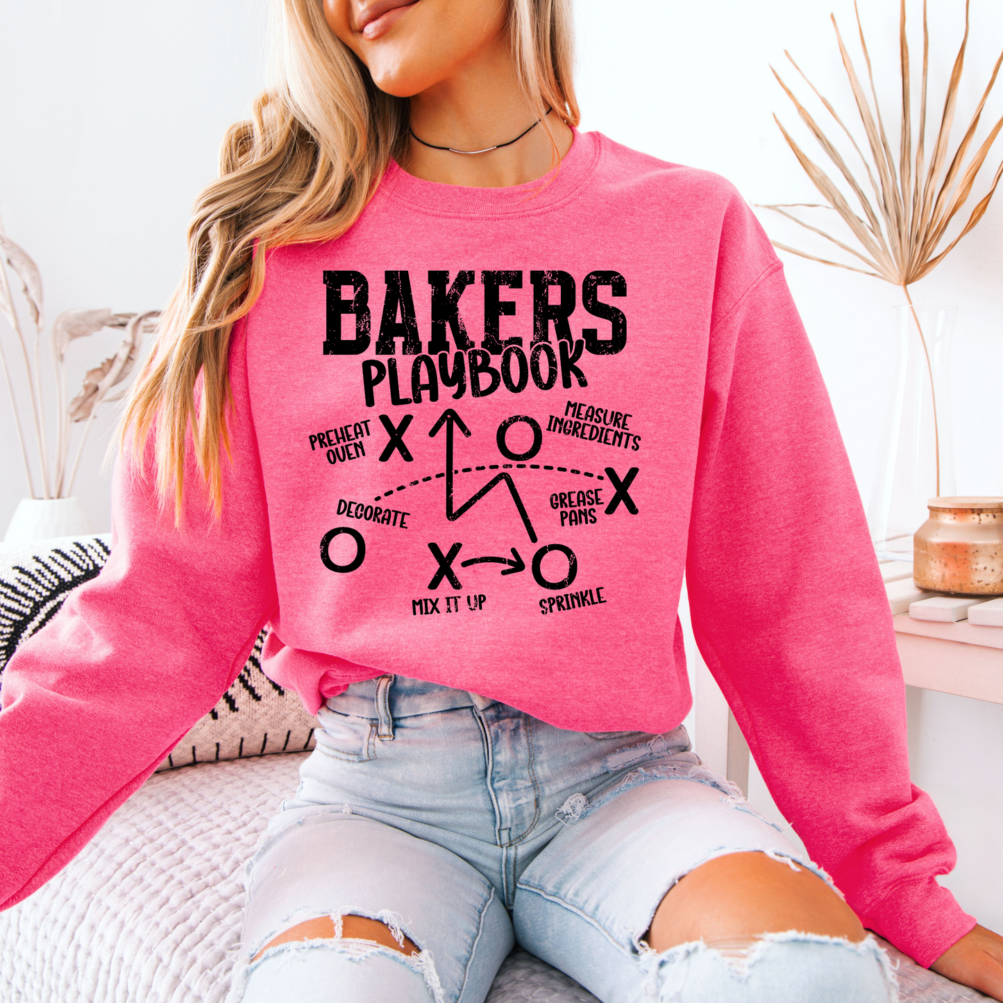 Bakers Playbook [Black Design] - Sweatshirt