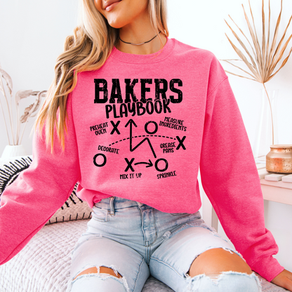 Bakers Playbook [Black Design] - Sweatshirt