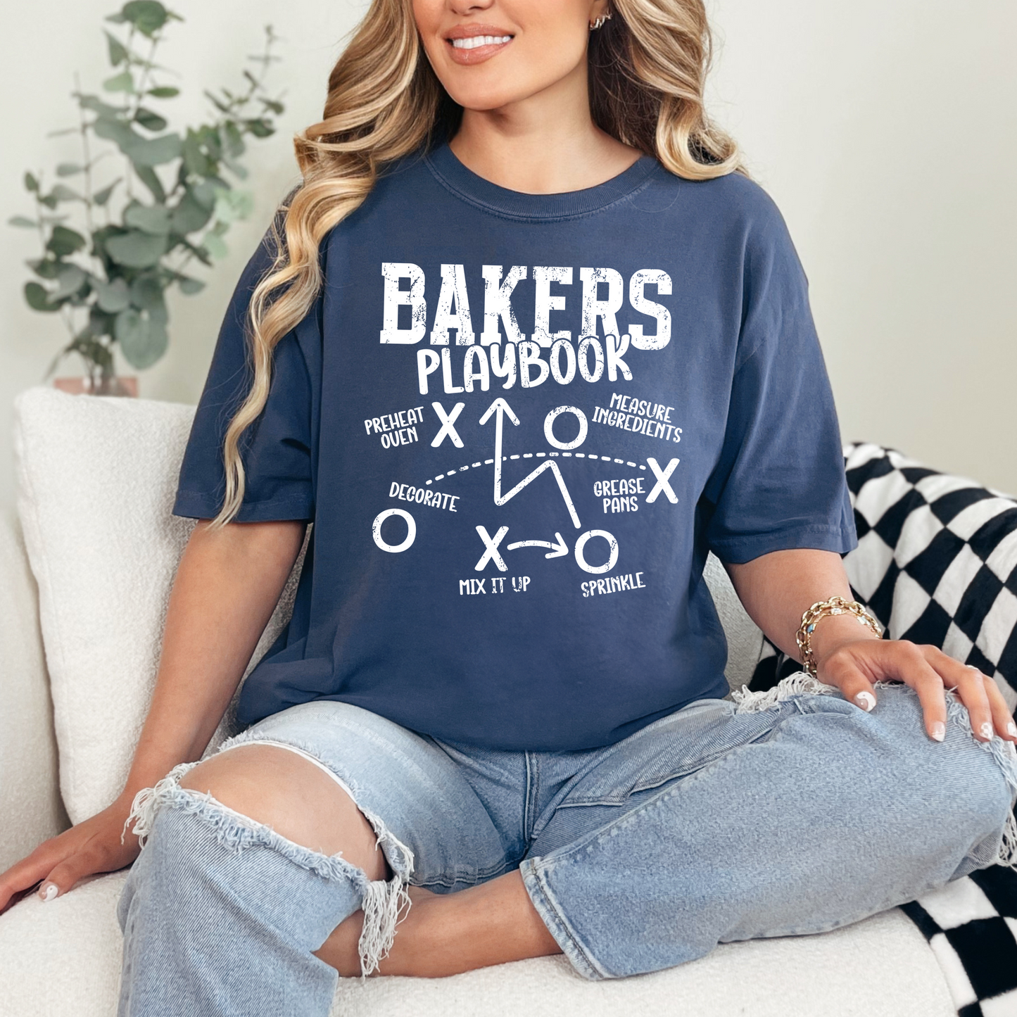 Bakers Playbook [White Design] - T-Shirt