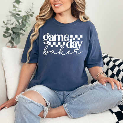 Game Day Baker [White Design] - T-Shirt