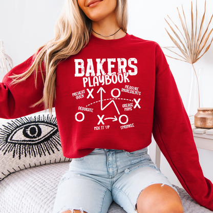 Bakers Playbook [White Design] - Sweatshirt