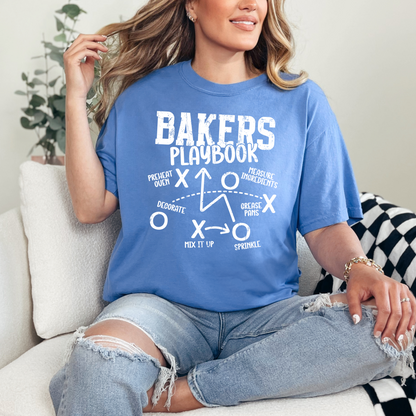 Bakers Playbook [White Design] - T-Shirt