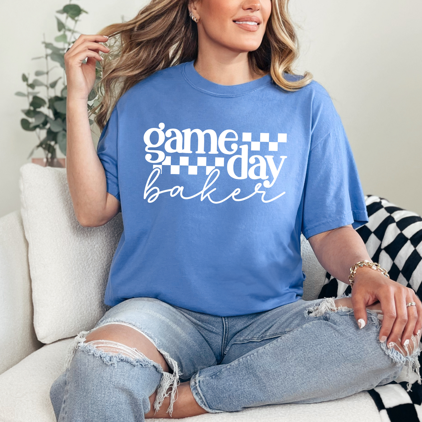 Game Day Baker [White Design] - T-Shirt