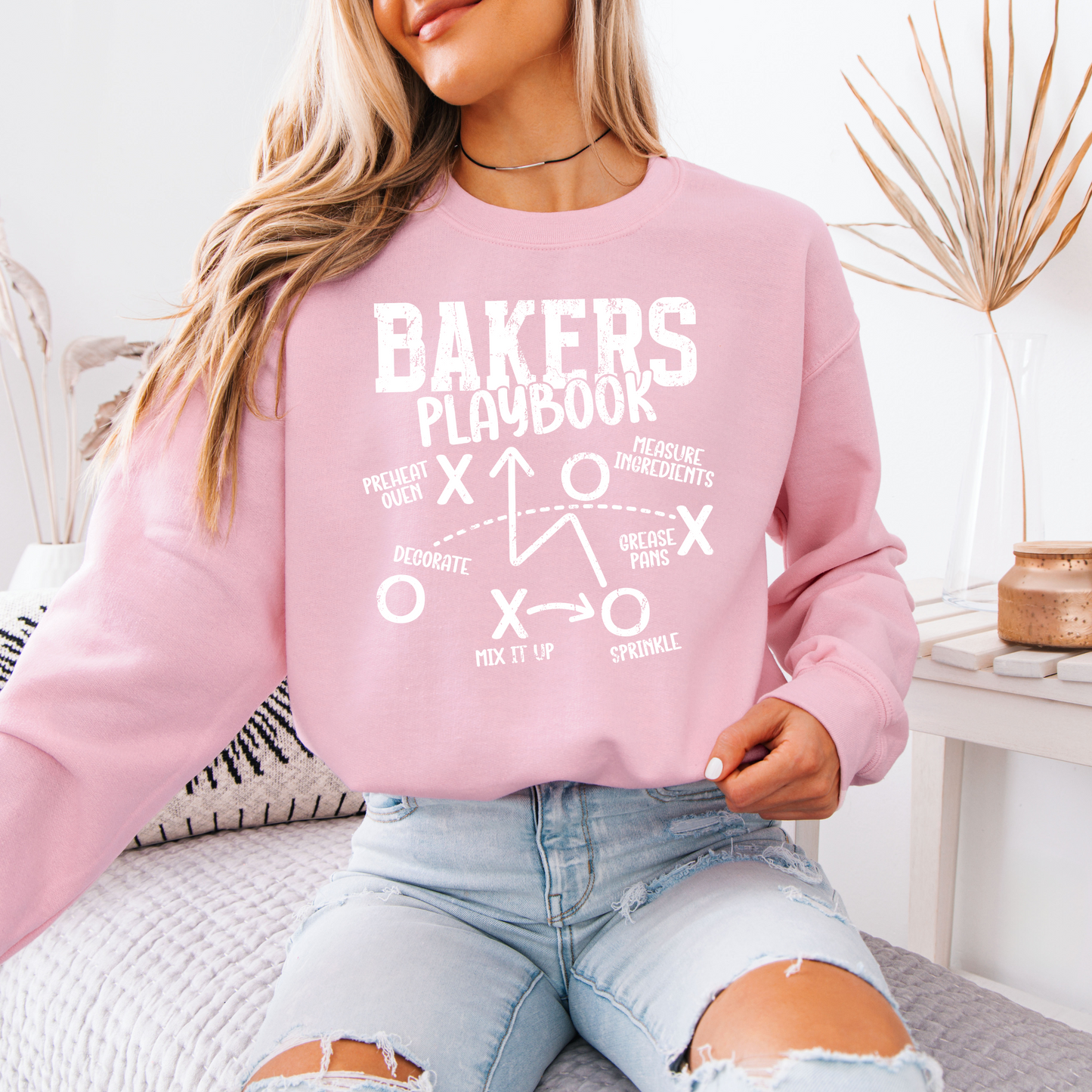 Bakers Playbook [White Design] - Sweatshirt