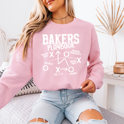 Bakers Playbook [White Design] - Sweatshirt
