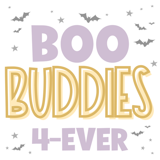 Boo Buddies 4-Ever [purple] - Tags