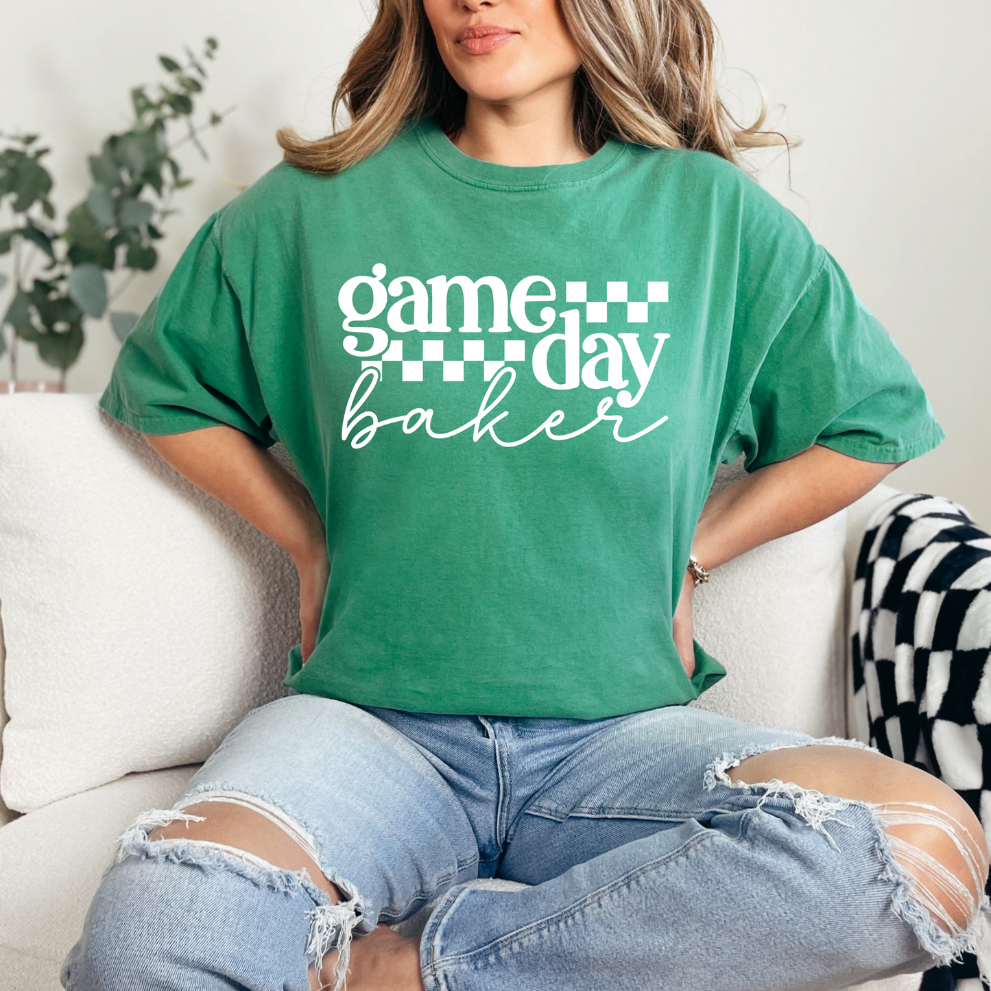 Game Day Baker [White Design] - T-Shirt