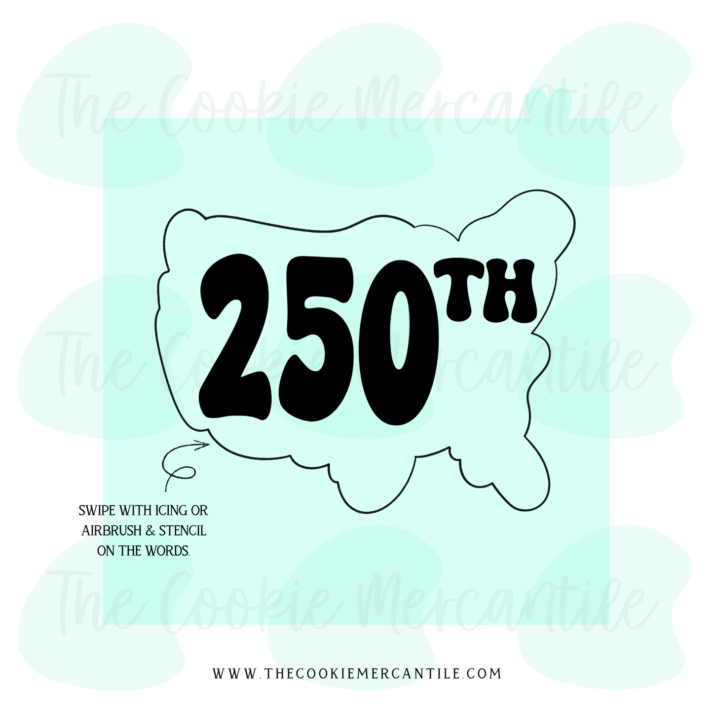 250th  - STENCIL