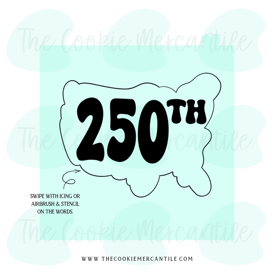 250th  - STENCIL