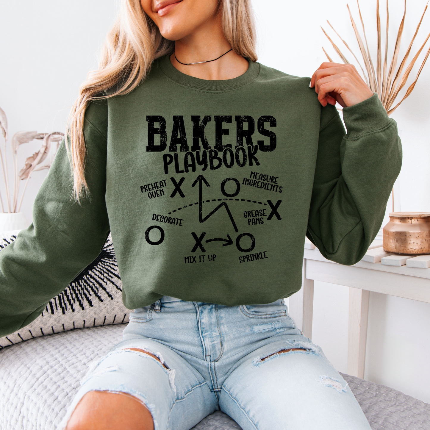 Bakers Playbook [Black Design] - Sweatshirt