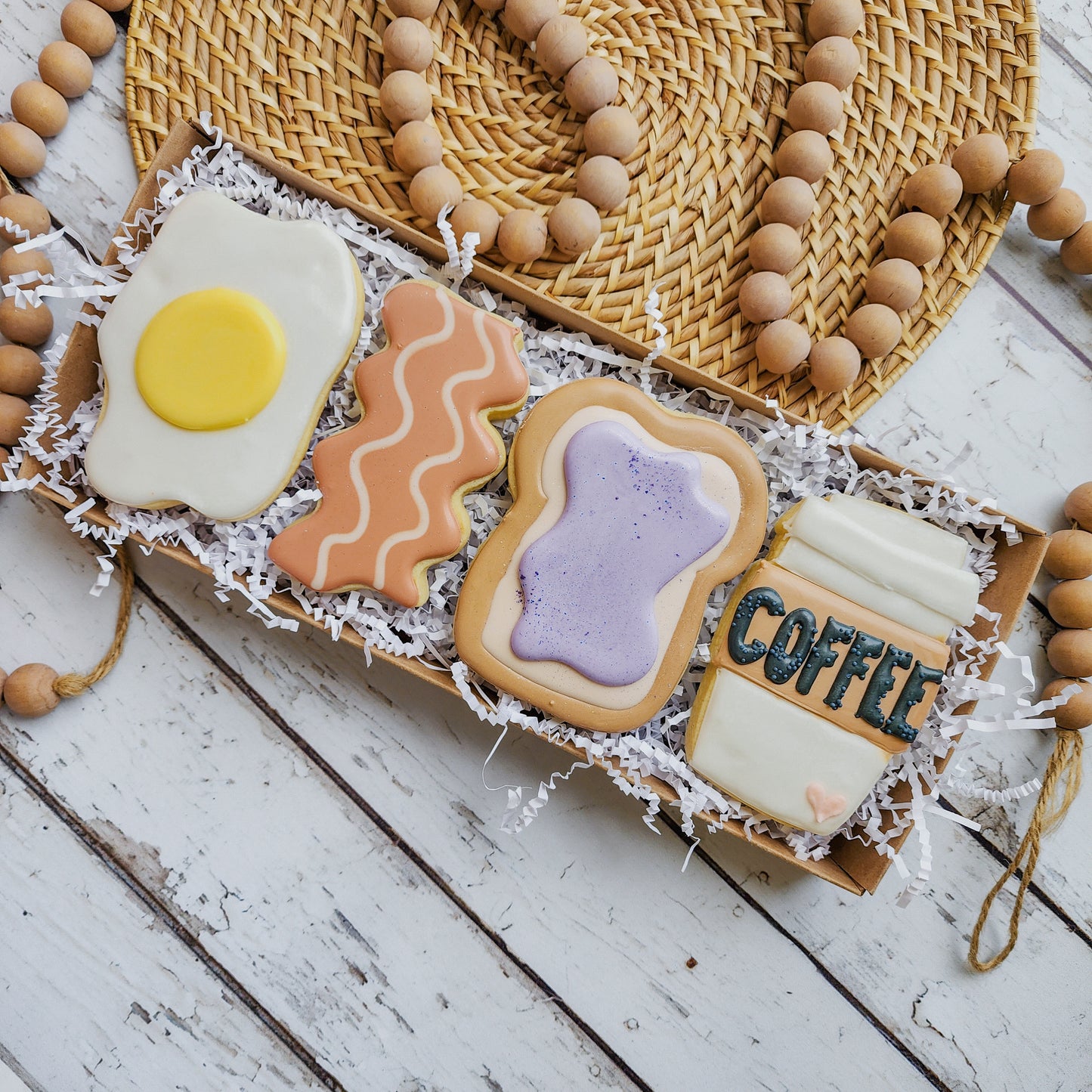 Breakfast [latte cup] Stick Set  -  Cookie Cutter