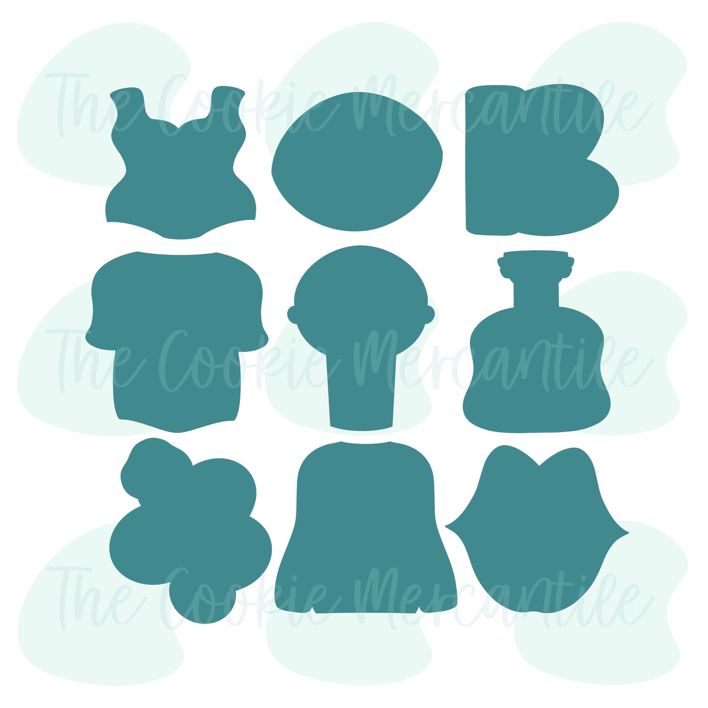 TS 9 Piece Set - Cookie Cutters