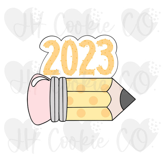 2023 Pencil - Cookie Cutter