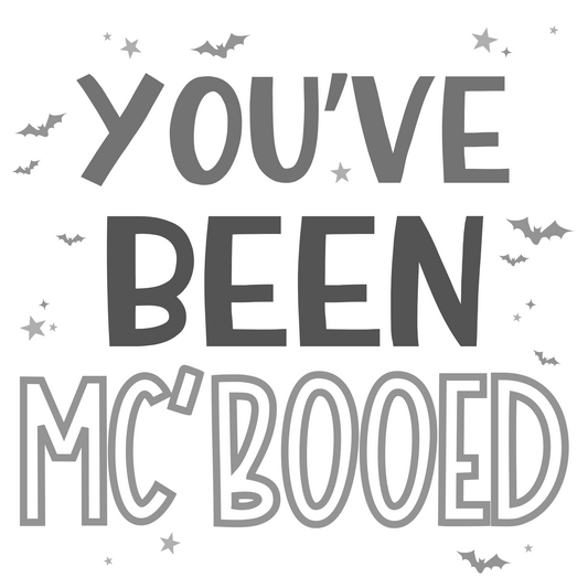 You've Been MC'Booed [all black] - Tags
