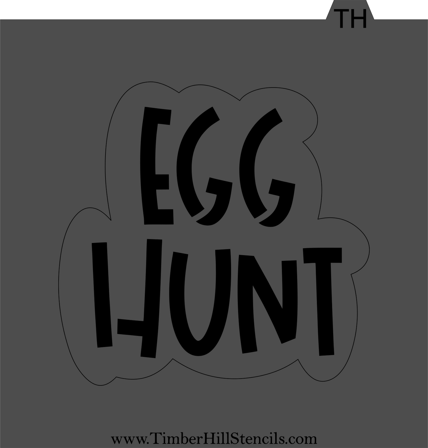 Egg Hunt - Stencil