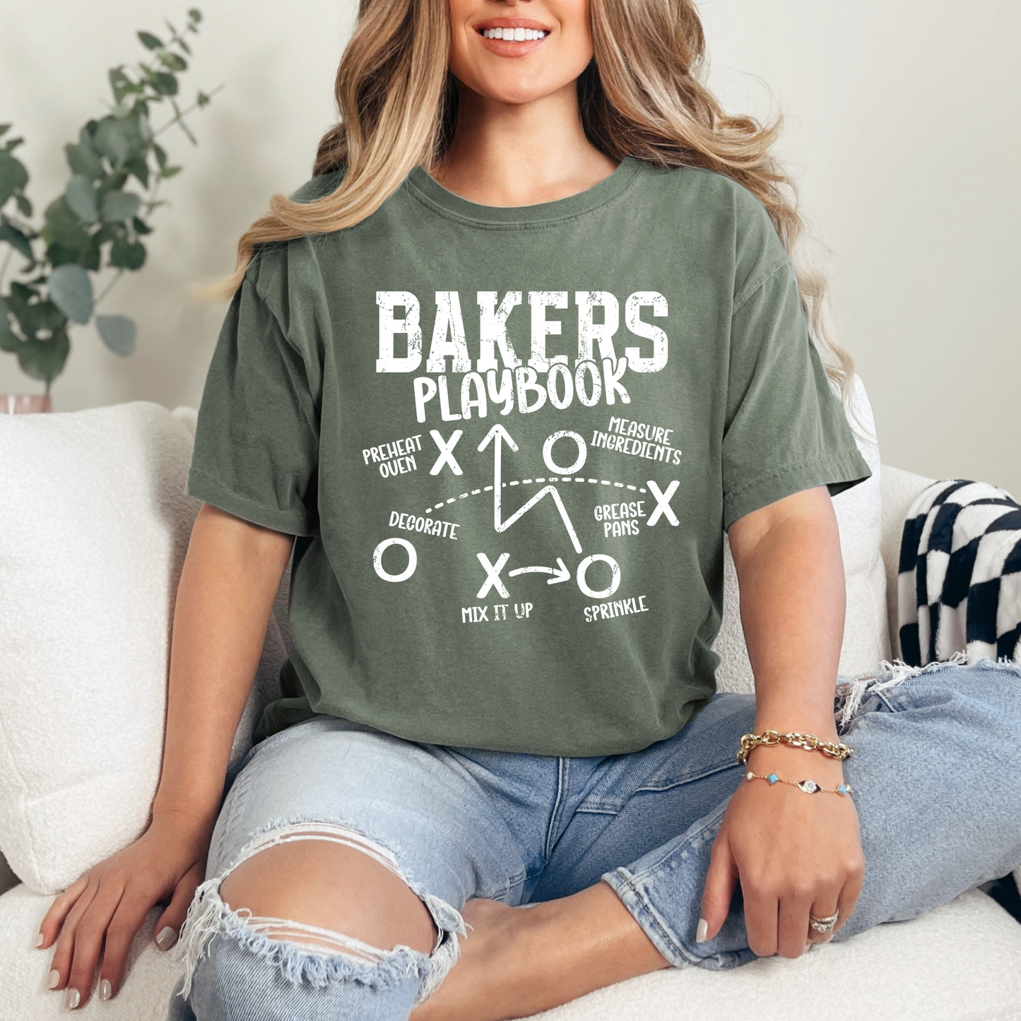 Bakers Playbook [White Design] - T-Shirt