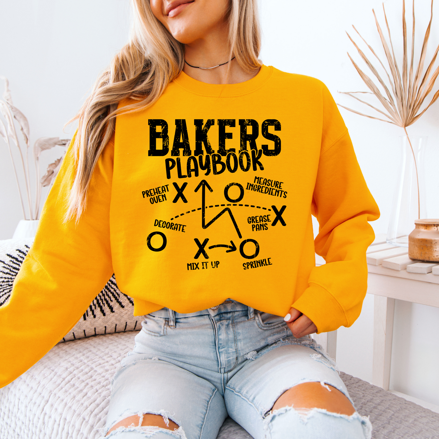 Bakers Playbook [Black Design] - Sweatshirt