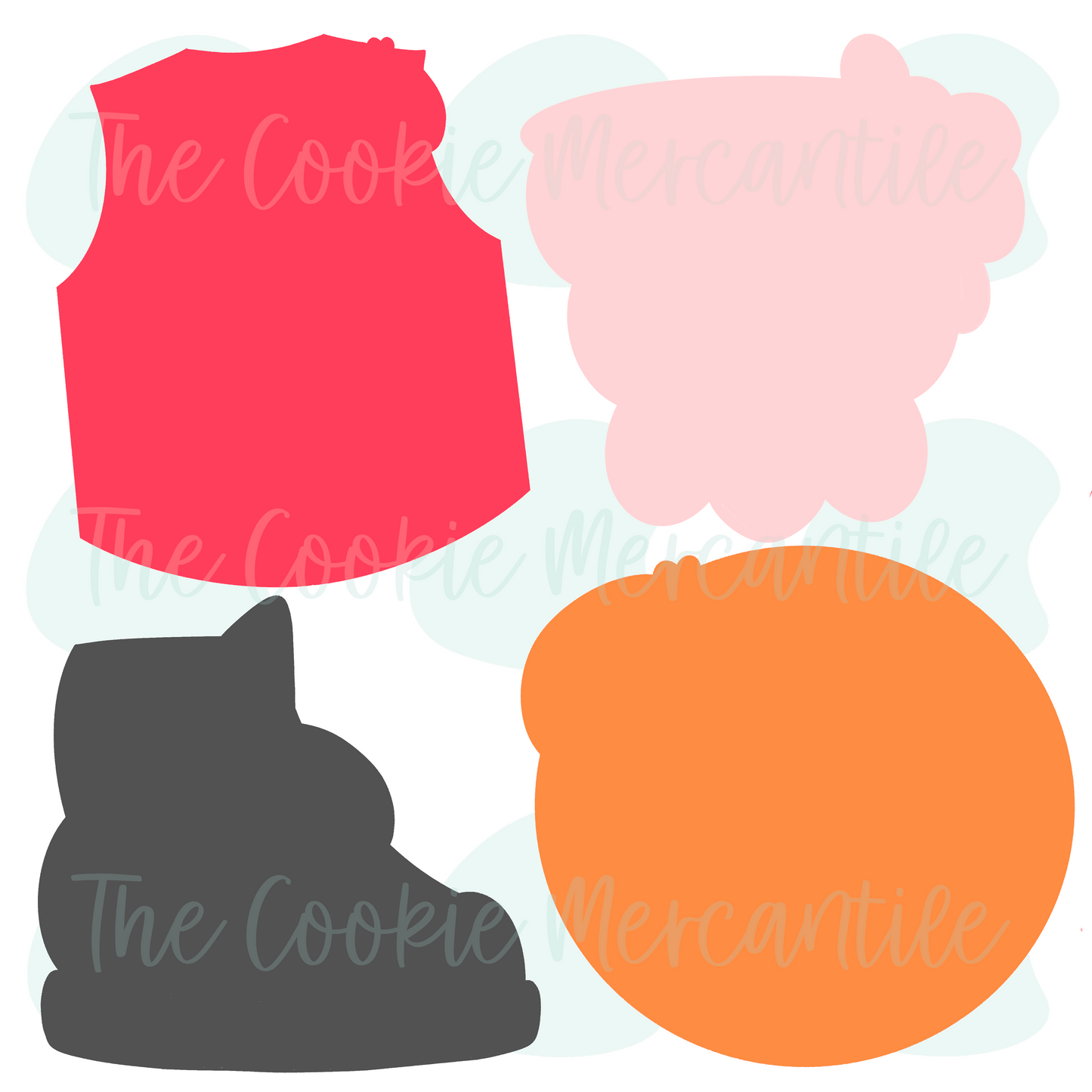 Girly Basketball Set - Cookie Cutters