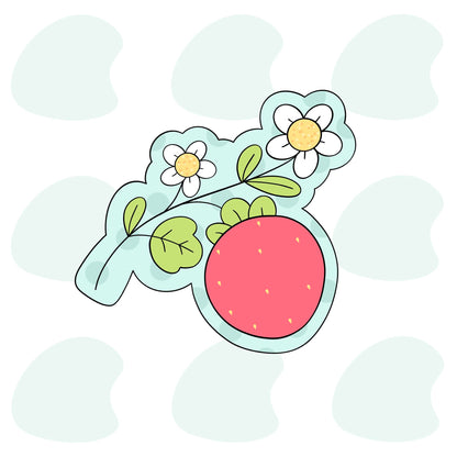 Berry Flower Stem - Cookie Cutter