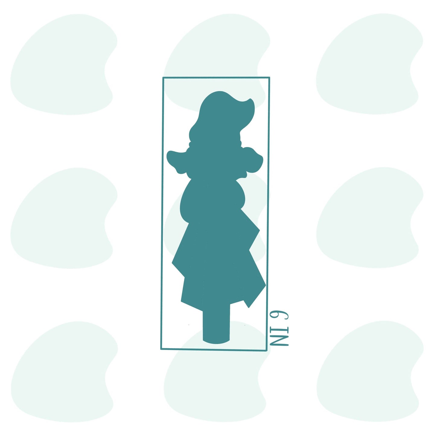 Skinny Witch Hat Cookie Pop 6in - Cookie Cutter