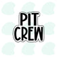 Racing Mini Set Pit Crew Plaque 2023 - Cookie Cutters