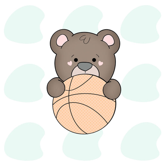 Bear Round Ball Plaque (2022) - Cookie Cutter