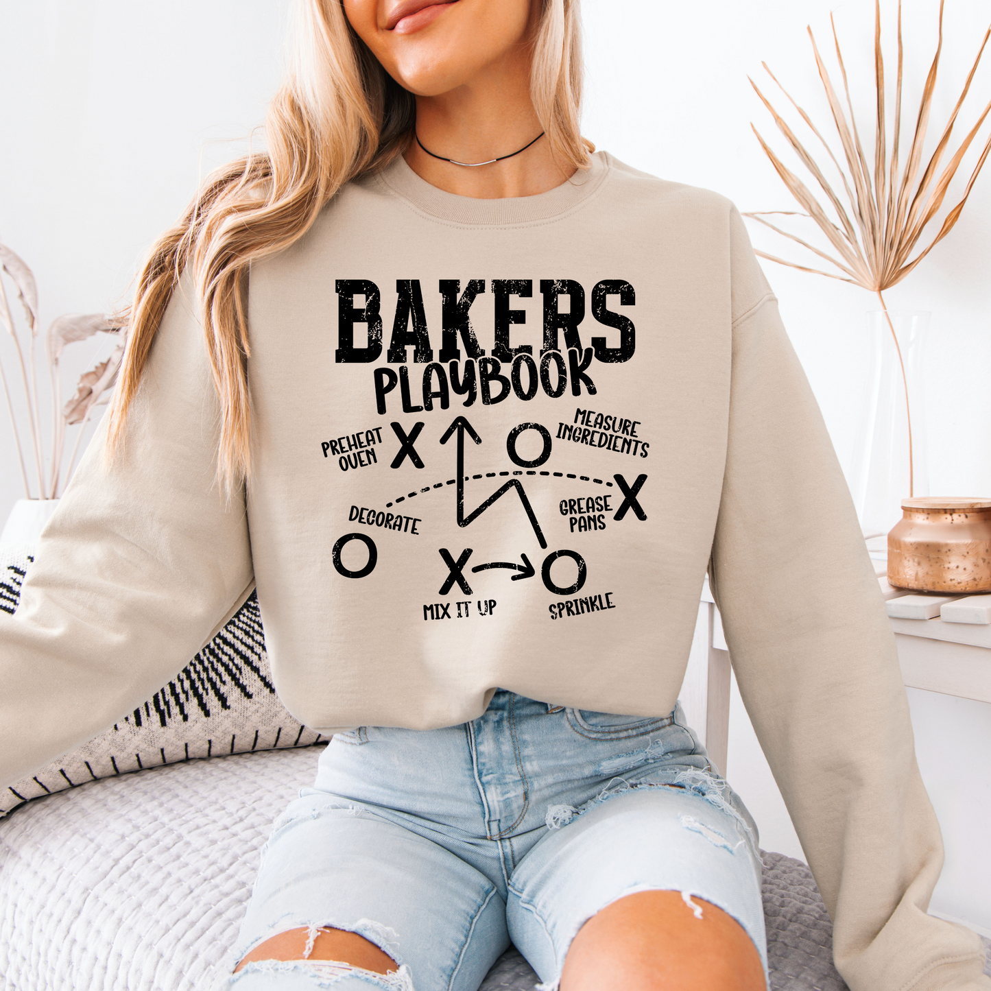 Bakers Playbook [Black Design] - Sweatshirt