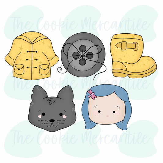 Coraline Set - Cookie Cutters