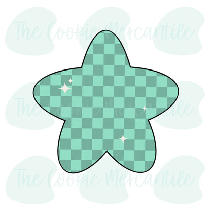 Chubby Star - Cookie Cutter