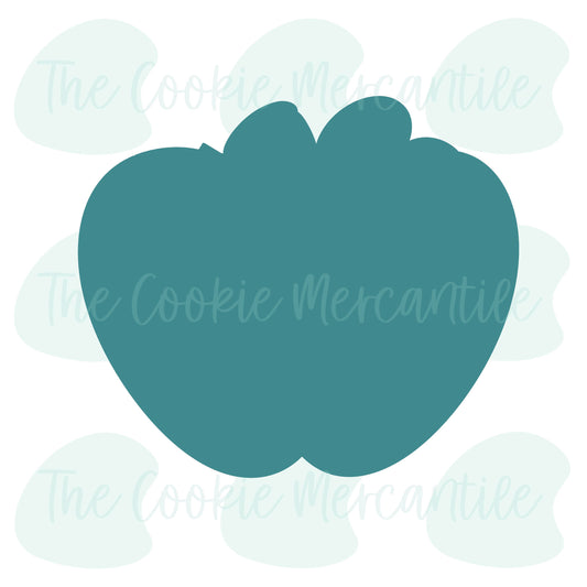 Apple W/Tag - Cookie Cutter