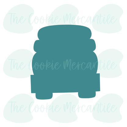 School Bus Plaque - Cookie Cutter