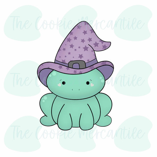 Toad With Witch Hat - Cookie Cutter