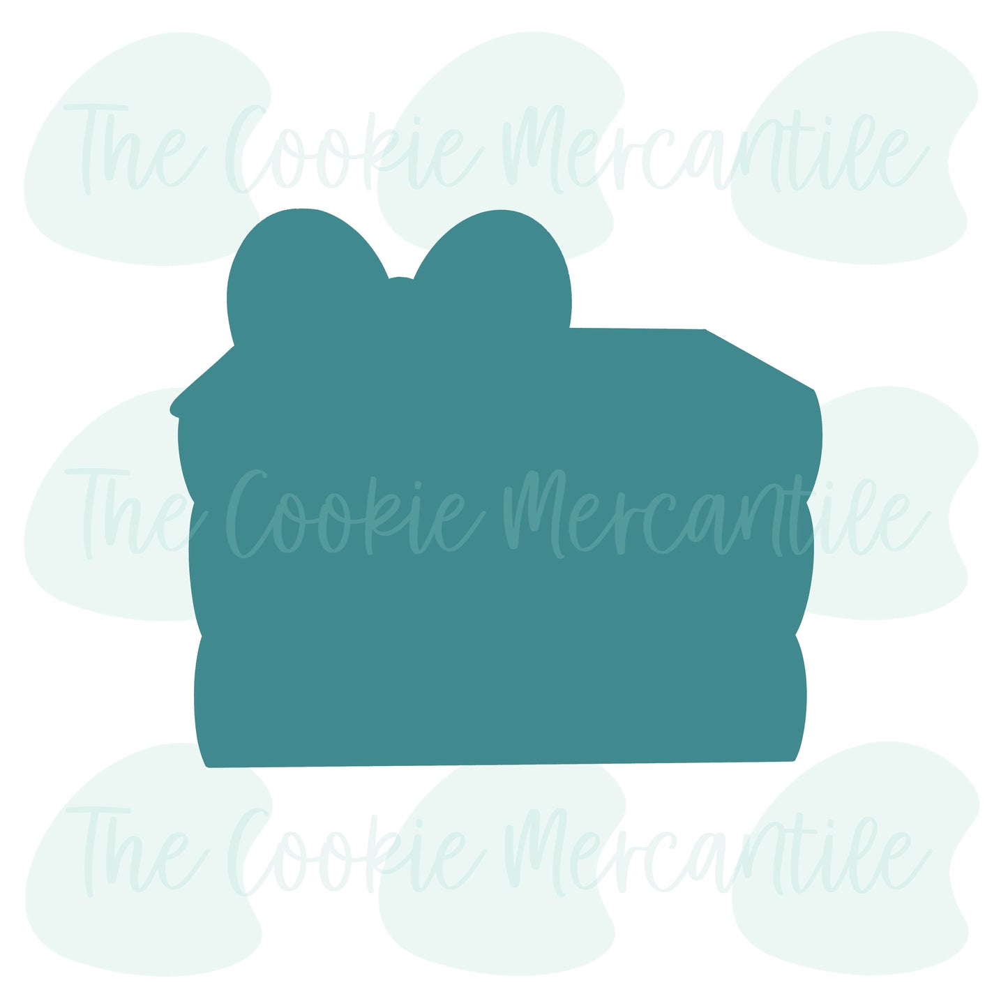Girly Book Stack - Cookie Cutter