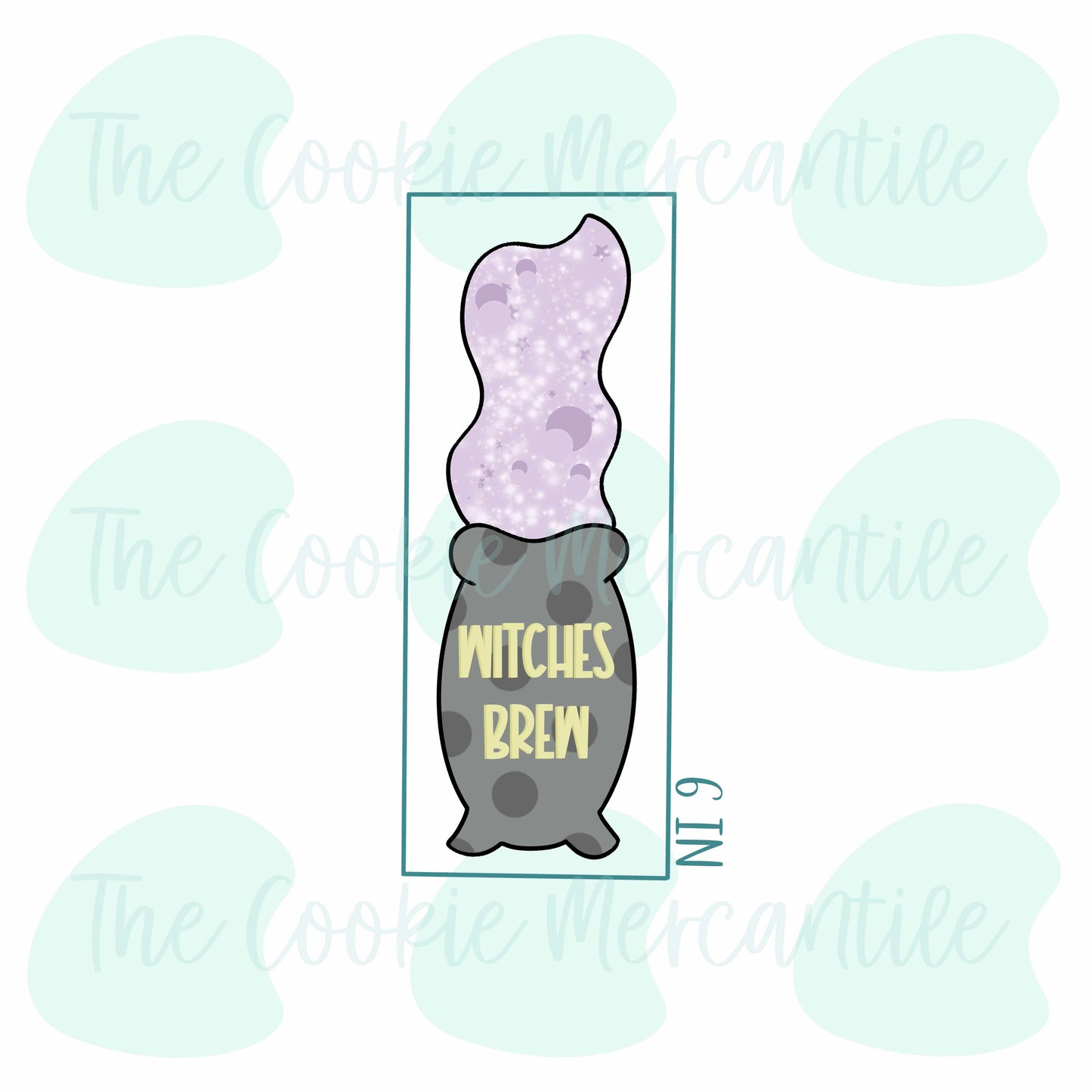 Witches Brew Skinny Stick 6in - Cookie Cutter