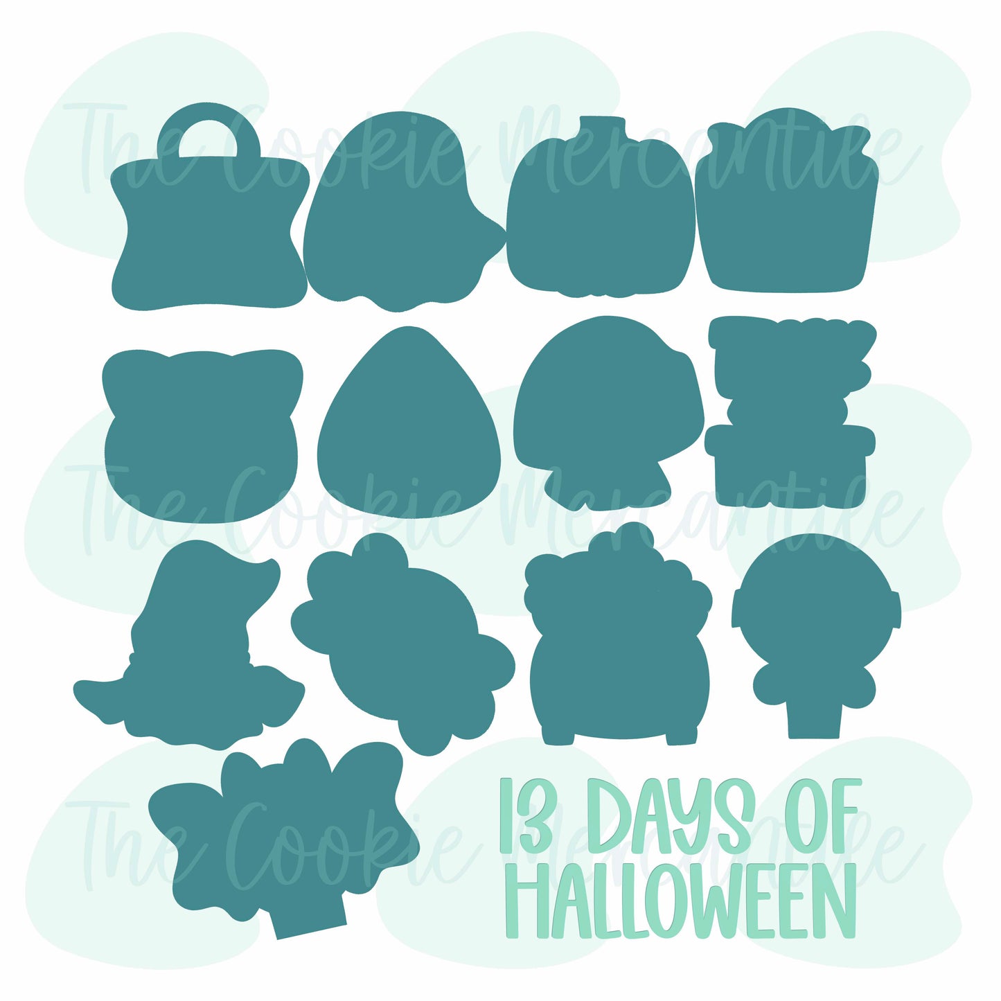 Halloween 13 Piece Set - Cookie Cutter