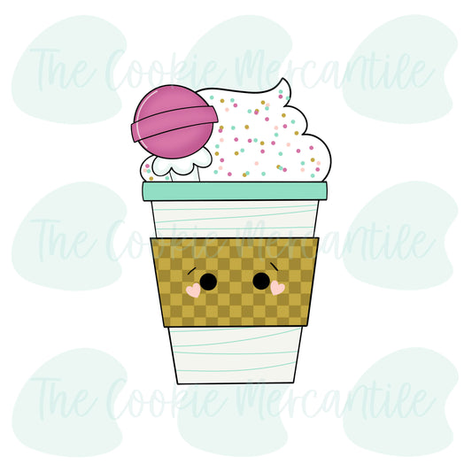 Lollipop Mummy Coffee Cup 2023 - Cookie Cutters