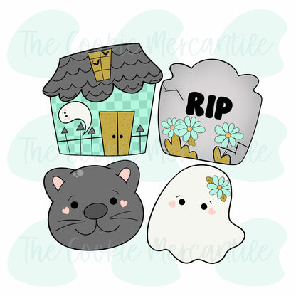 Haunted House Set - Cookie Cutters