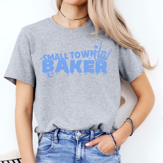 Small Town Baker -Bella Canvas - T-shirt