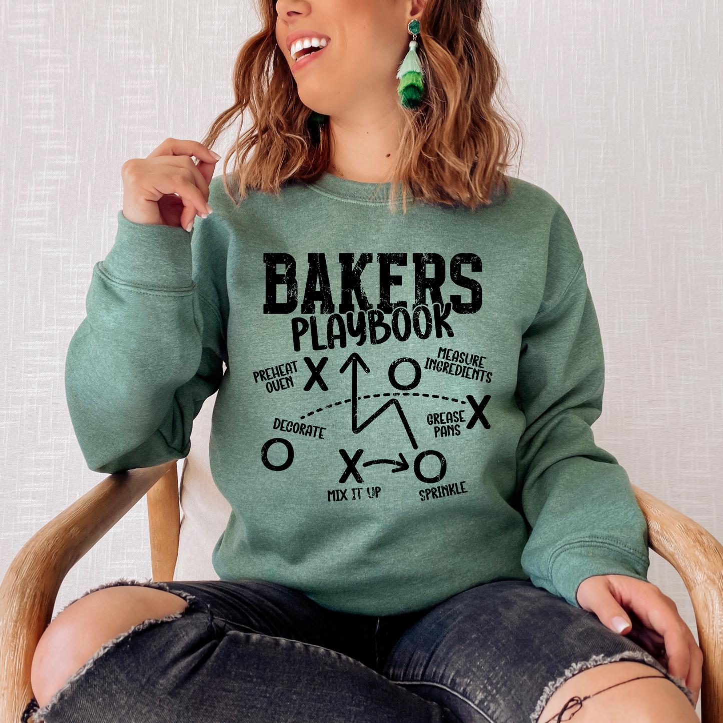 Bakers Playbook [Black Design] - Sweatshirt