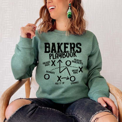 Bakers Playbook [Black Design] - Sweatshirt