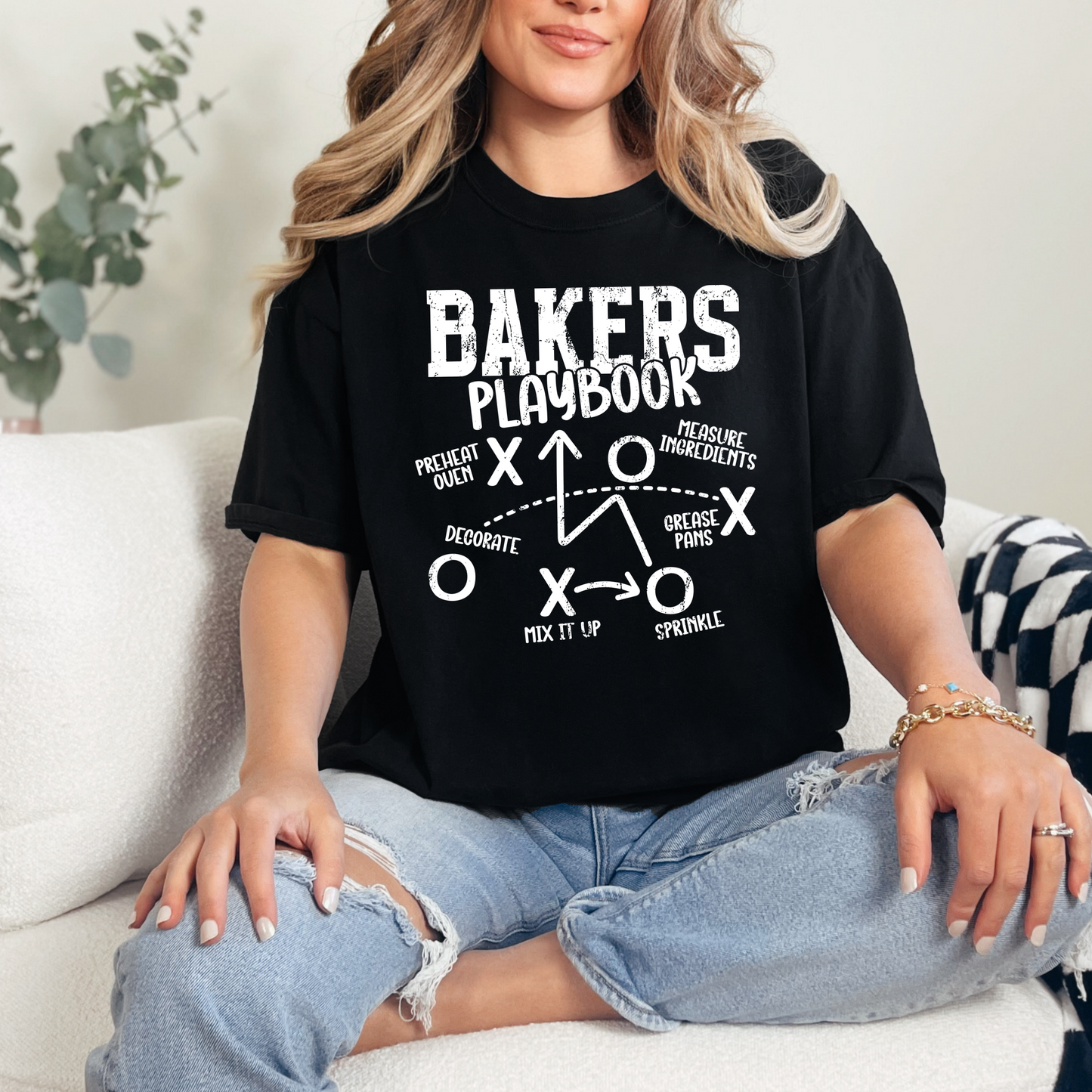 Bakers Playbook [White Design] - T-Shirt