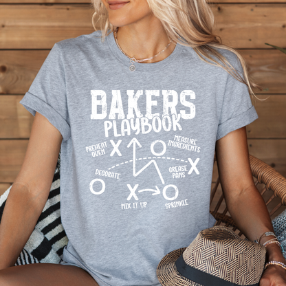 Bakers Playbook [White Design] - T-Shirt