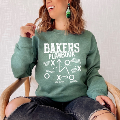Bakers Playbook [White Design] - Sweatshirt