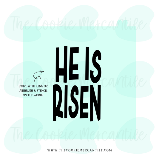 He Is Risen 2026- STENCIL
