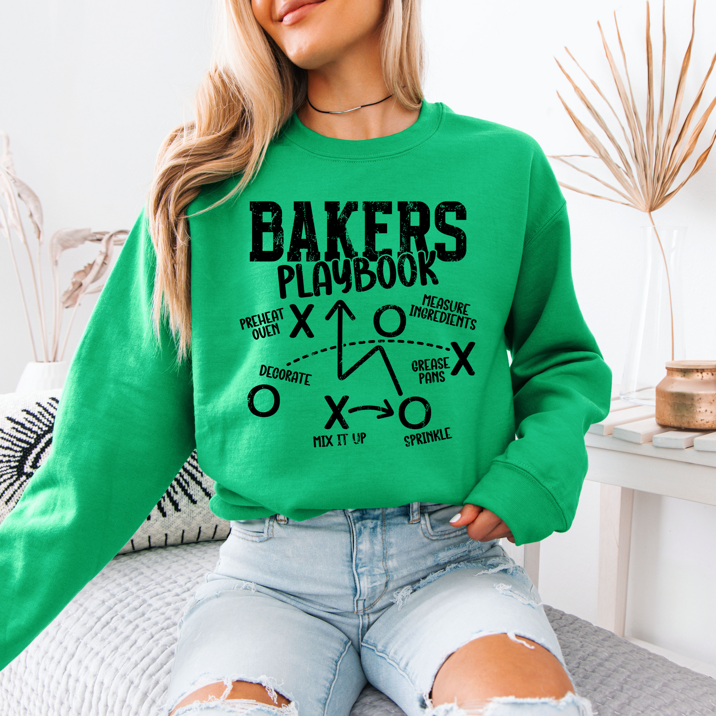 Bakers Playbook [Black Design] - Sweatshirt