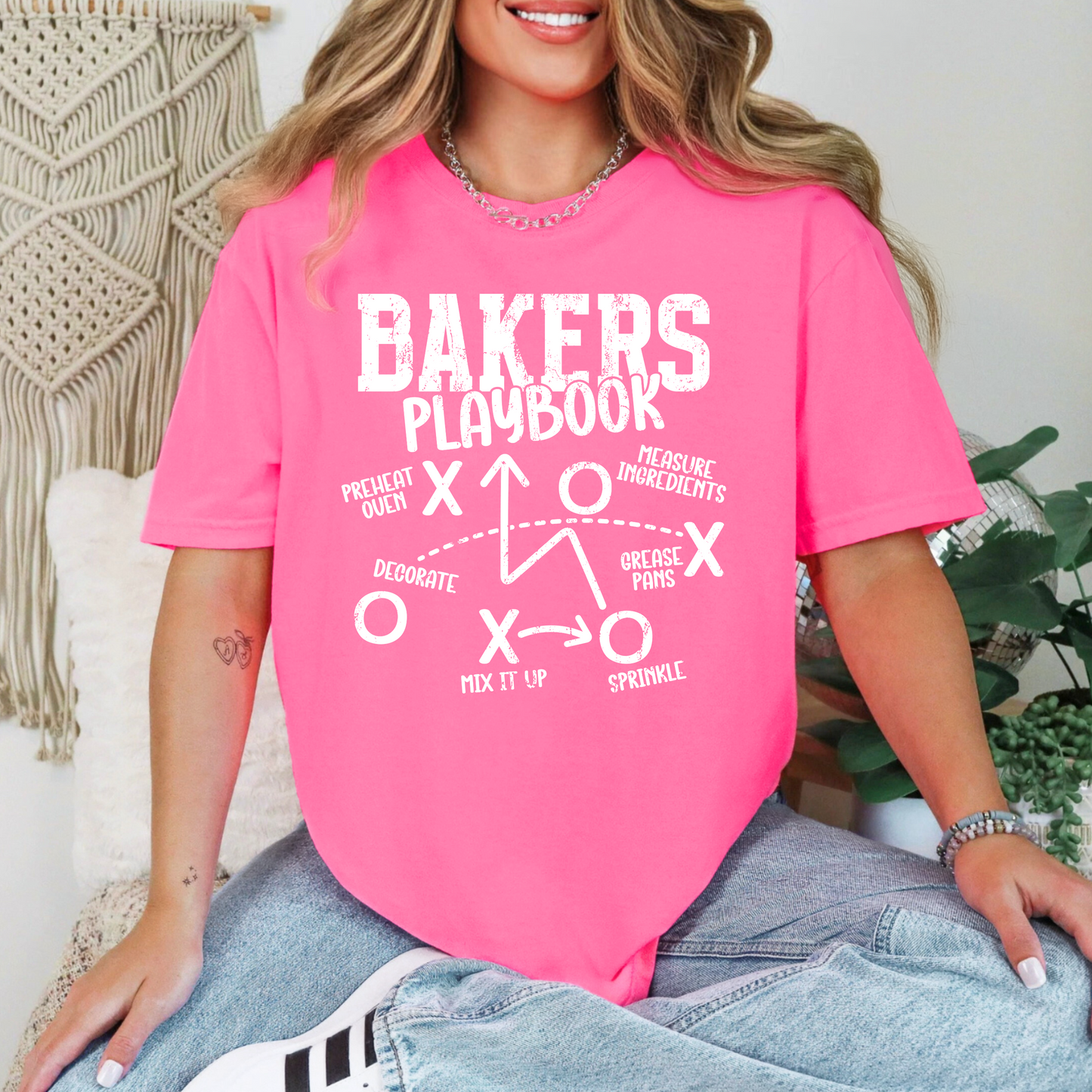 Bakers Playbook [White Design] - T-Shirt
