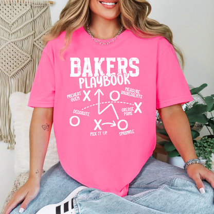 Bakers Playbook [White Design] - T-Shirt