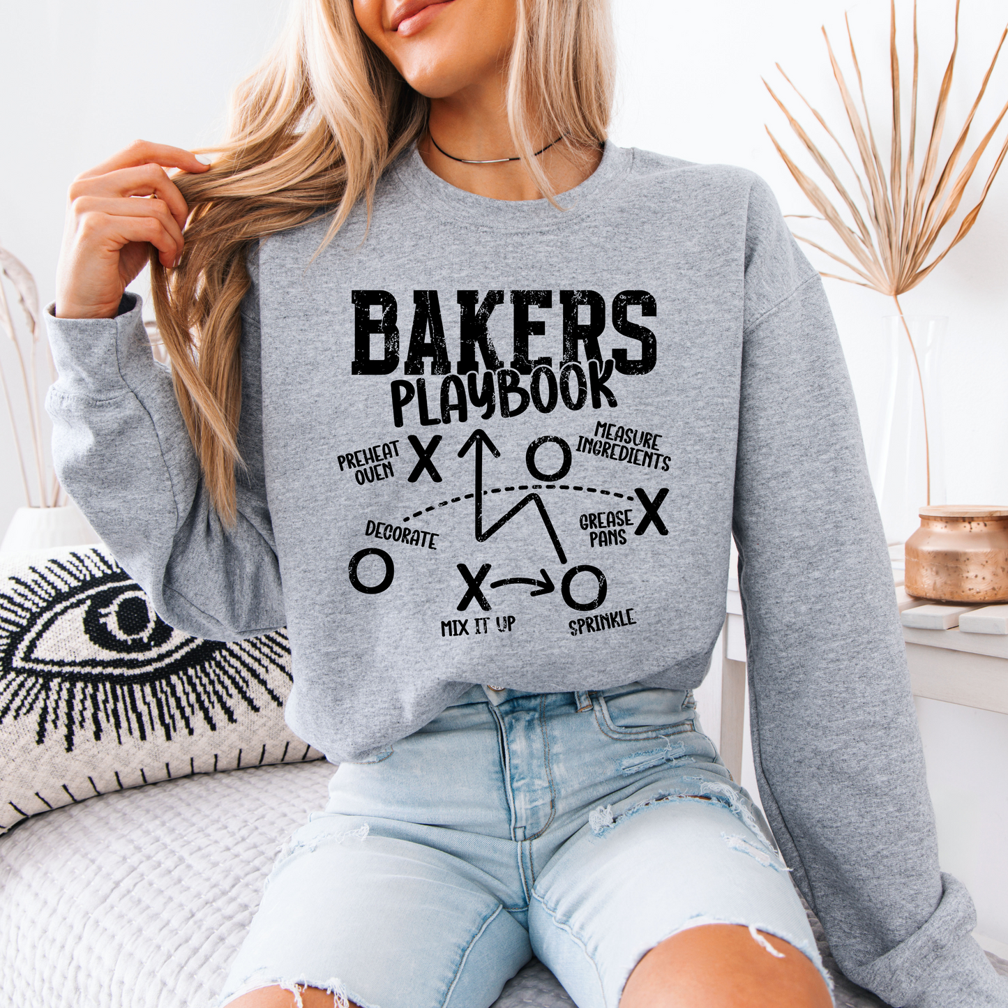 Bakers Playbook [Black Design] - Sweatshirt